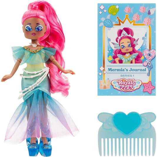 ROYALEHIGH FASHION DOLL+ACC. 9" 4ASST - Medaid International