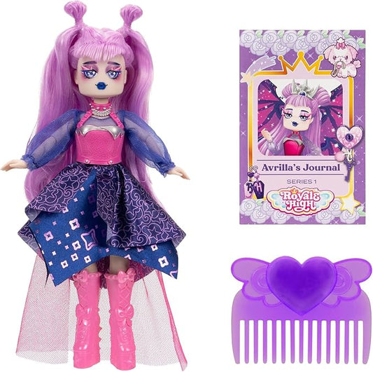 ROYALEHIGH FASHION DOLL+ACC. 9"" 4ASST - Medaid International