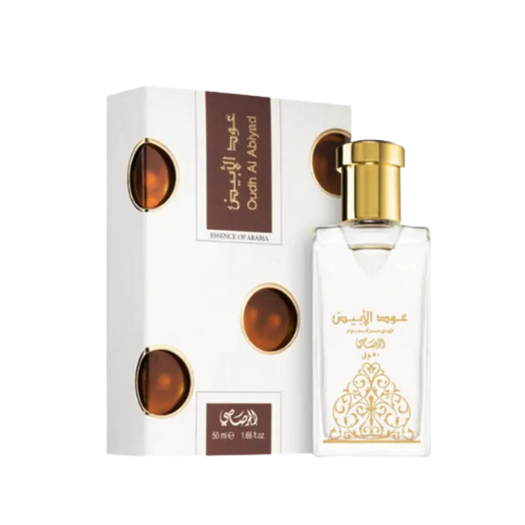 Rasasi Oudh Al Abiyad Eau De Parfum Pour Homme & Femme - 50ml - Medaid