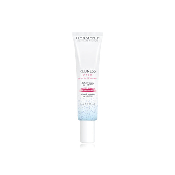 Dermedic Redness Rich Day Cream UV+IR SPF 20 - 40 ml - Medaid