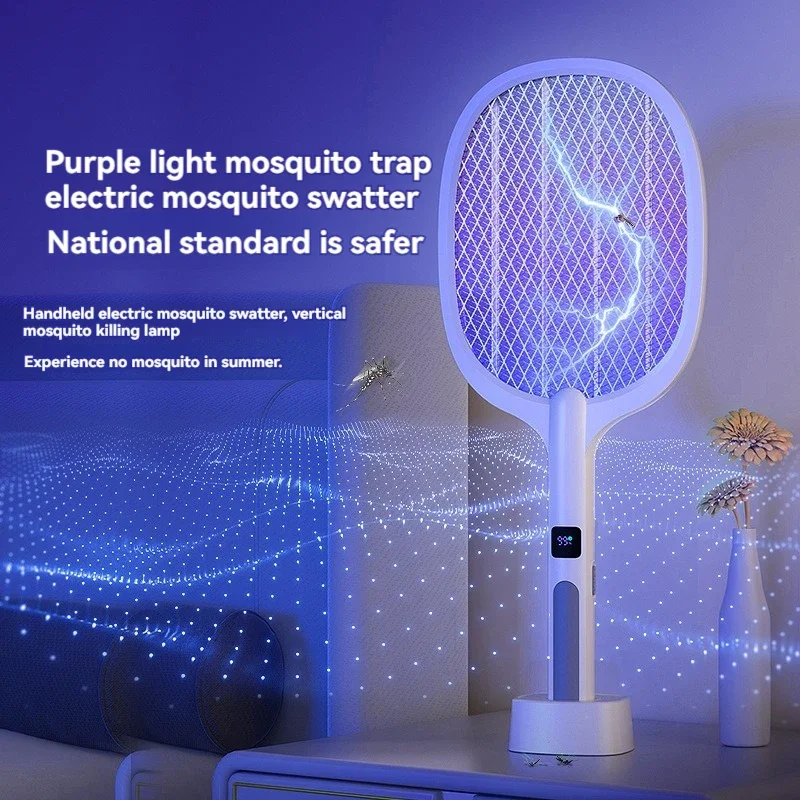 USB Rechargeable Electric Mosquito Swatter & Lamp ‚Äì Fly Zapper - Medaid International