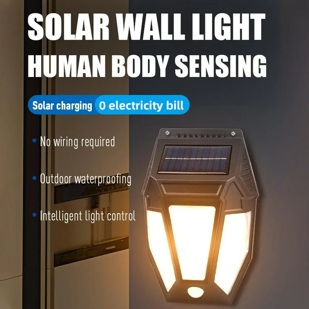 Smart LED Solar Lighting ,Wall Light with Tungsten Bulbs, Outdoor Lighting - Medaid International
