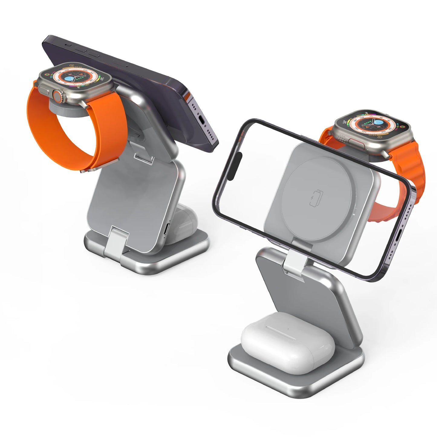 S21 3-in-1 Wireless Charger for Apple – Foldable & 10W