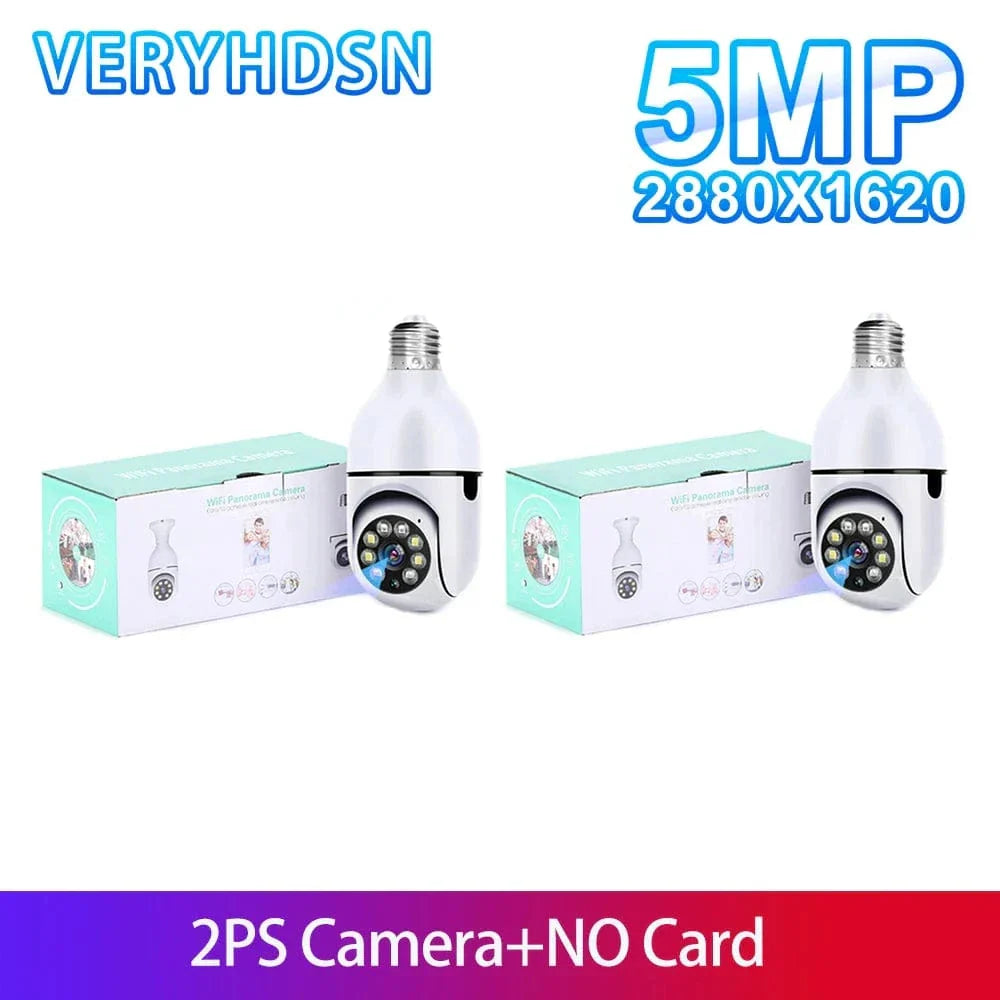 5G Wifi 5MP Bulb Camera FR1556 - Medaid International