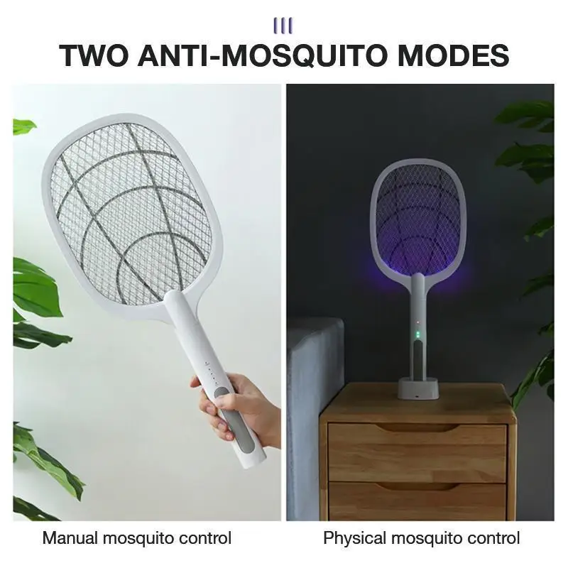 USB Rechargeable Electric Mosquito Swatter & Lamp ‚Äì Fly Zapper - Medaid International