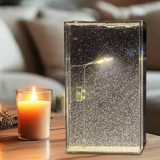 DIY Snow Street Light