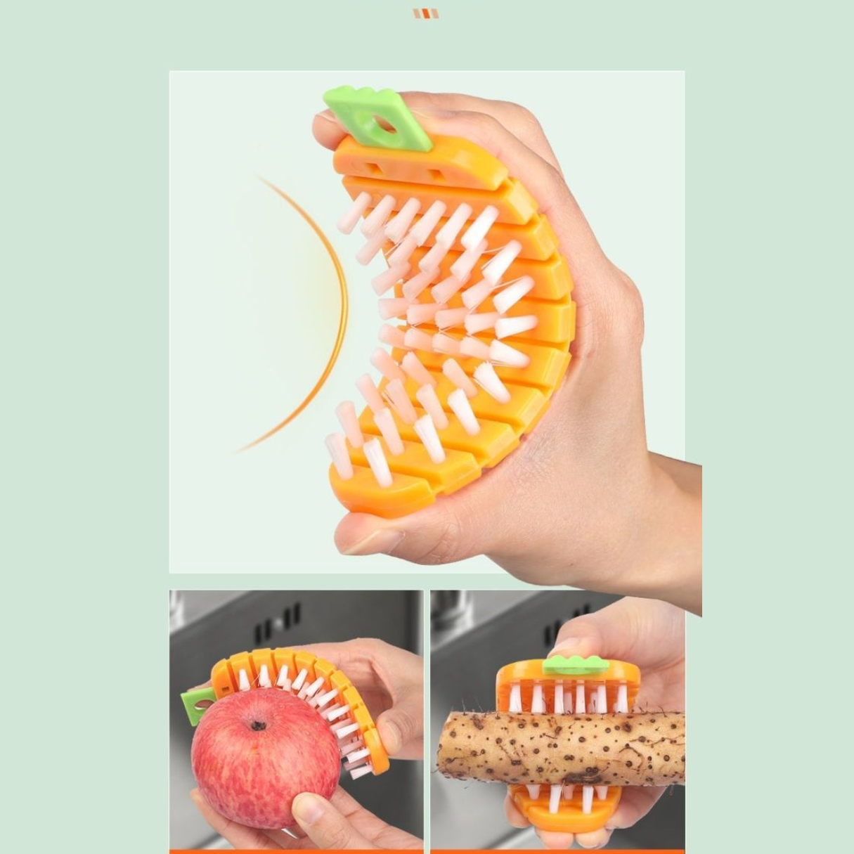 Fruits & Vegetables Cleaning Brush - Medaid International