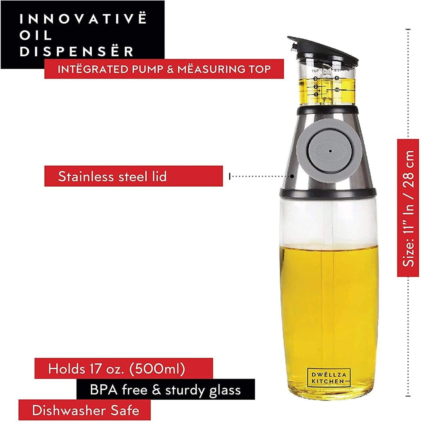 Oil And Vinegar Dispenser - Medaid International