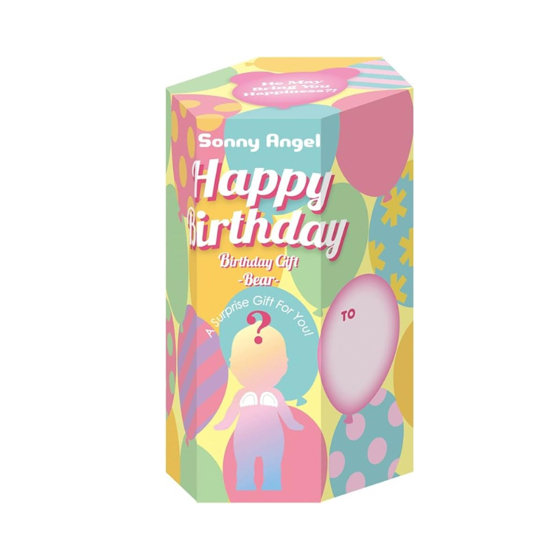 BIRTHDAY GIFT -Bear- By Sonny Angel (1pc Random) - Medaid International