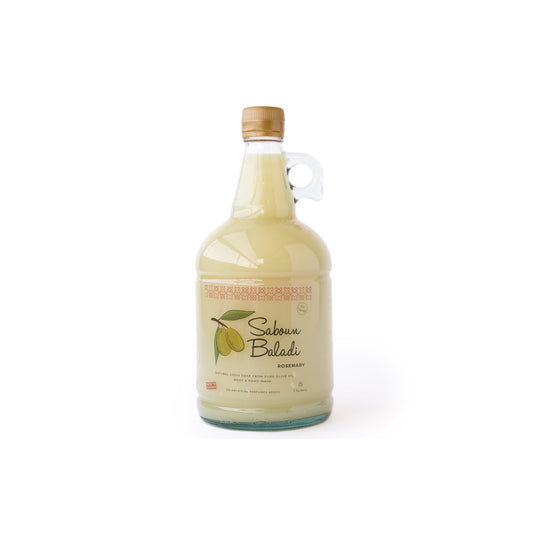 SABOUN BALADI LIQUID SOAP GALLON - ROSEMARY - Medaid International