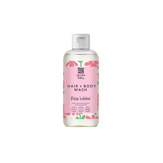 SALMA BABY HAIR + BODY WASH - ROSE WATER - Medaid International