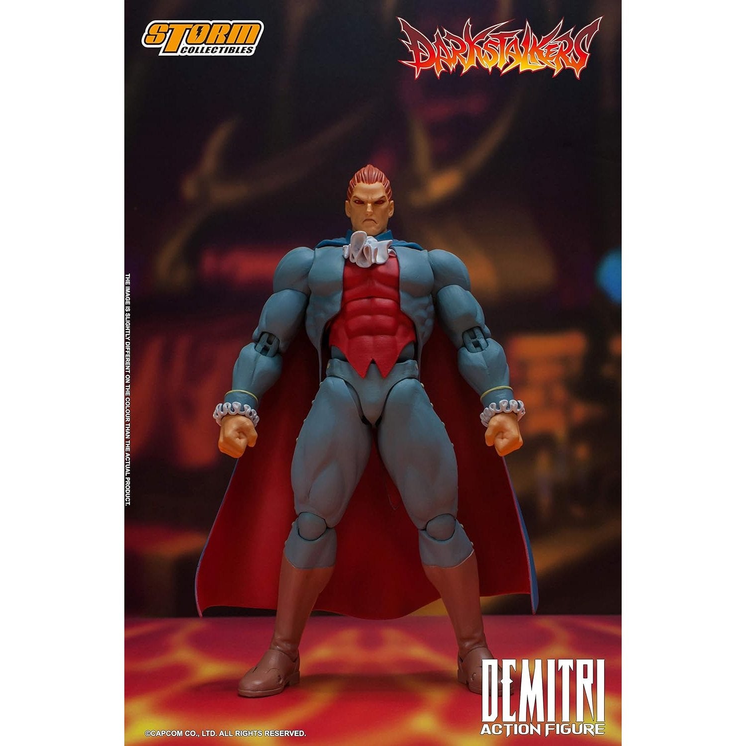 Darkstalkers Demitri Action Figure By Storm Collectibles - Medaid International
