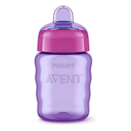 avent 553/03 easy sip cup 260ml 12m+ red purble 553/03