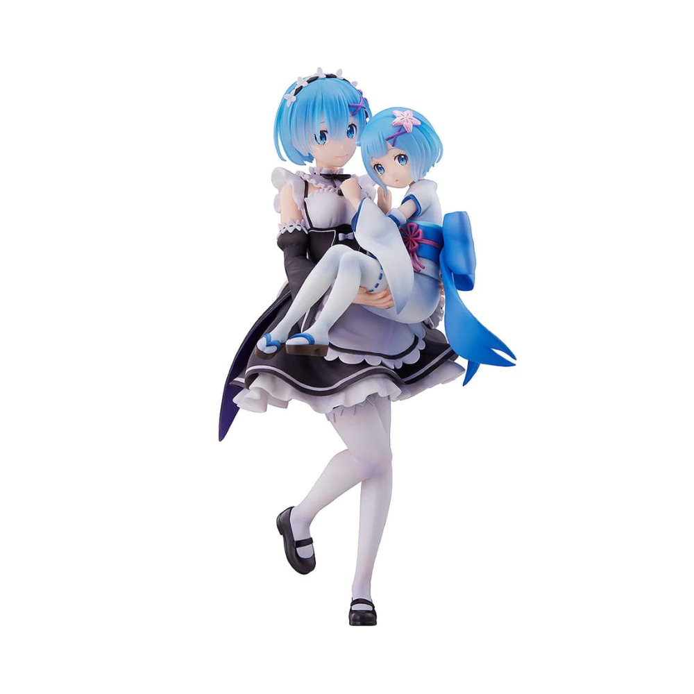 Re:ZERO Starting Life in Another World Figure Rem & Childhood Rem 1/7 Scale Figure by Sega - Medaid International