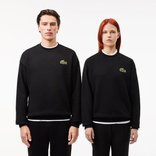 Loose Fit Badge Accent Fleece Sweatshirt - SH2741 - Medaid International