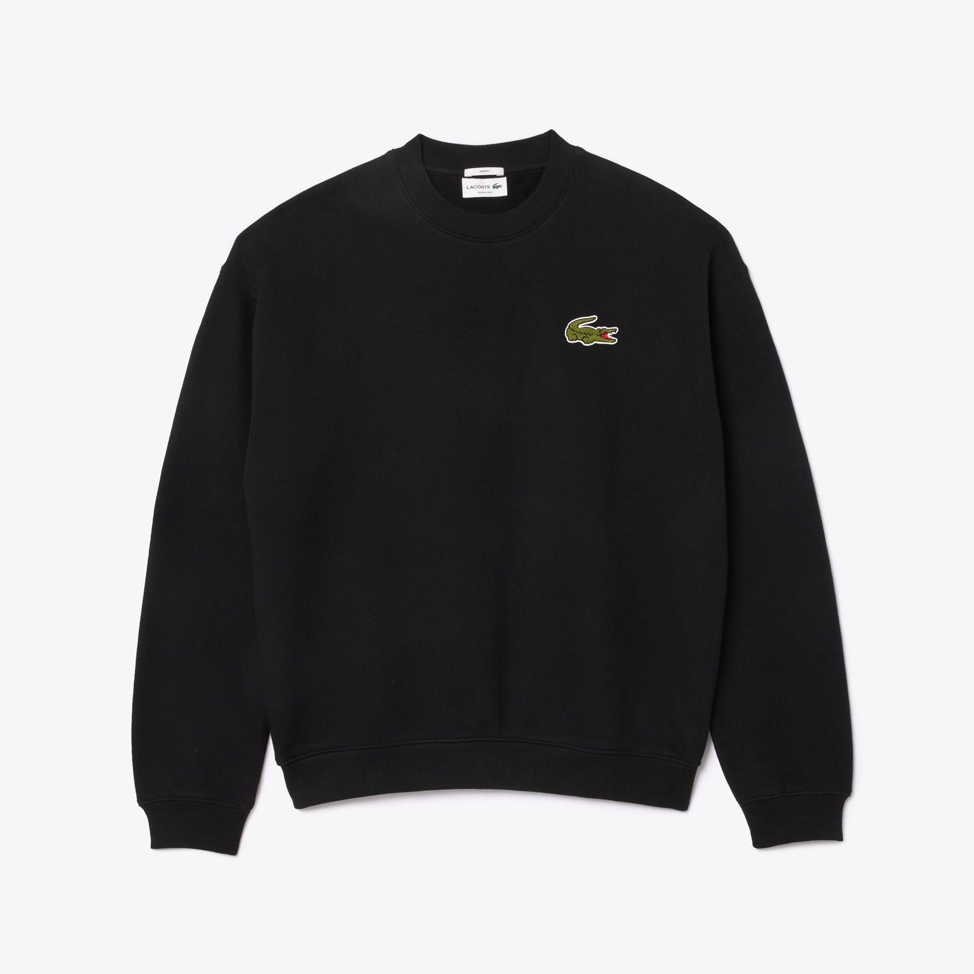 Loose Fit Badge Accent Fleece Sweatshirt - SH2741 - Medaid International