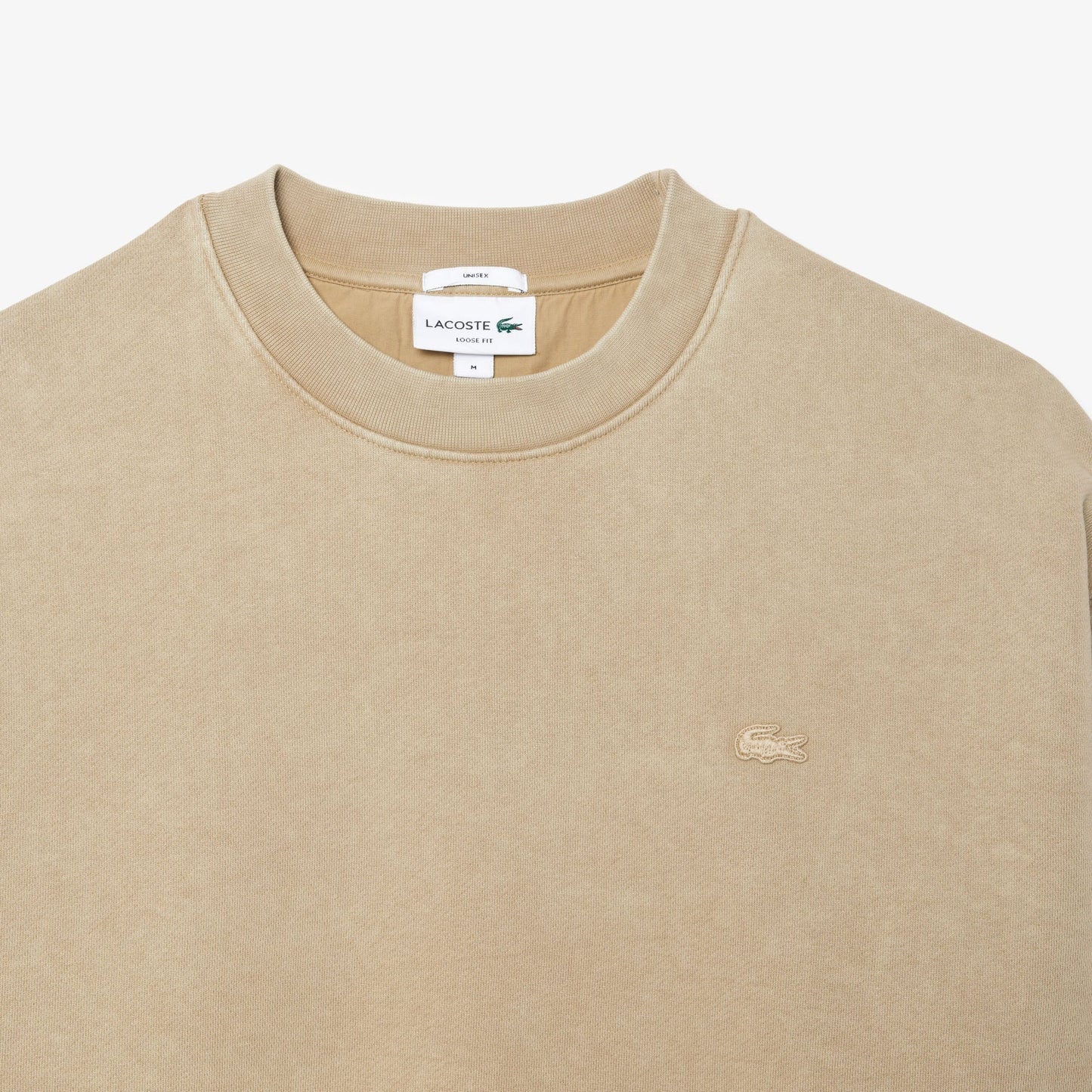 buy-loose-fit-washed-effect-fleece-sweatshirt-sh2837-02s-lebanon - Medaid