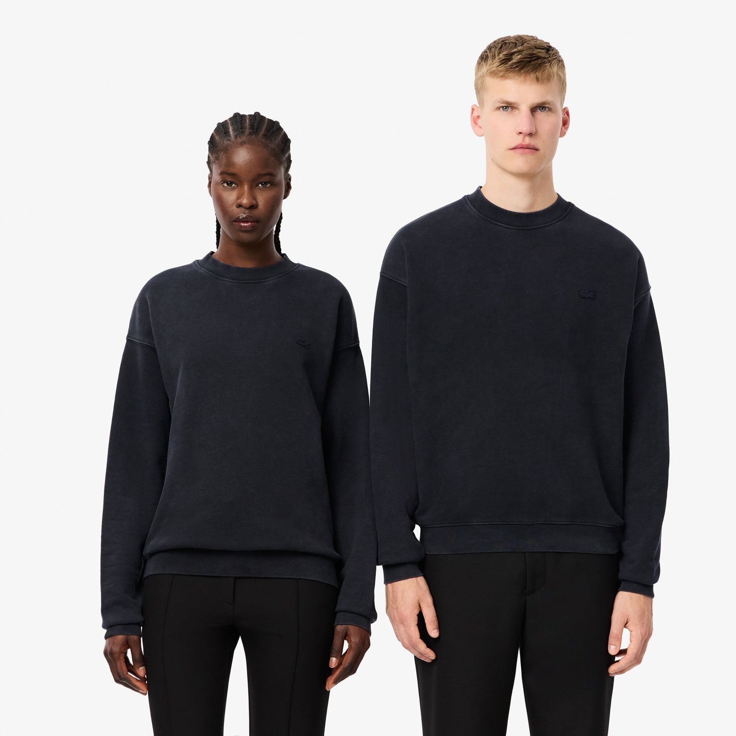 buy-loose-fit-washed-effect-fleece-sweatshirt-sh2837-031-lebanon - Medaid
