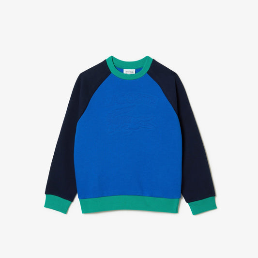 Boys' Lacoste Branded Colour-Block Sweatshirt - Sj9818 - Medaid International