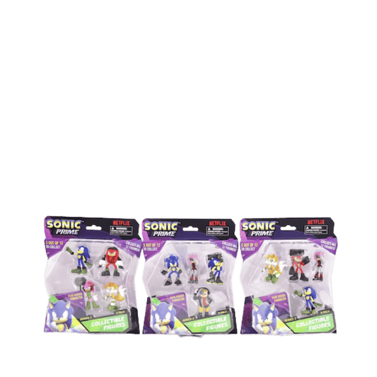 SONIC FIGURE BLISTER 5PACK 3ASST - Medaid International