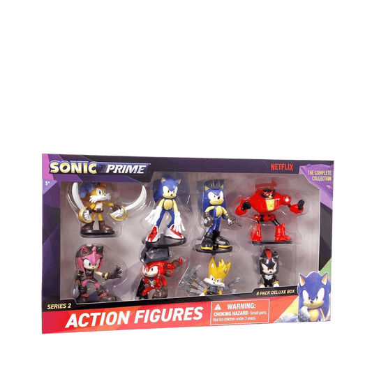 SONIC FIGURE ACTION 8PACK DELUXE BOX 3" - Medaid International