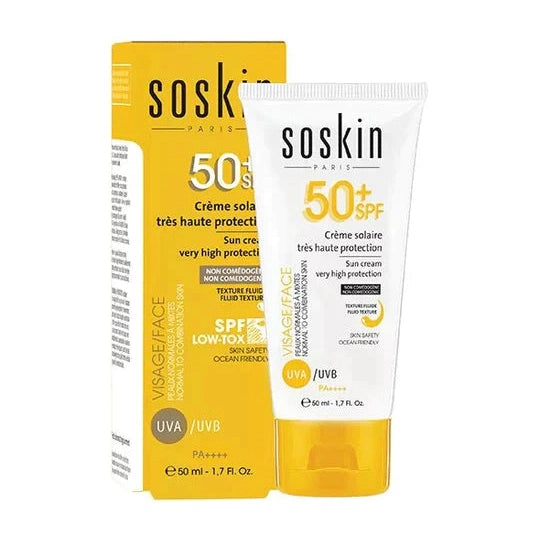 Soskin SPF50+  Protection Sun Cream - Medaid - Lebanon