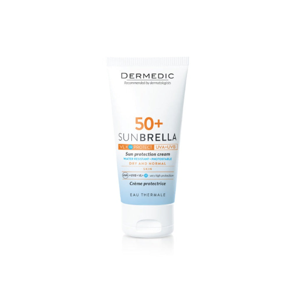 Dermedic Sunbrella SPF 50 +Sun Protection Cream Dry and Normal Skin - 50 ml - Medaid