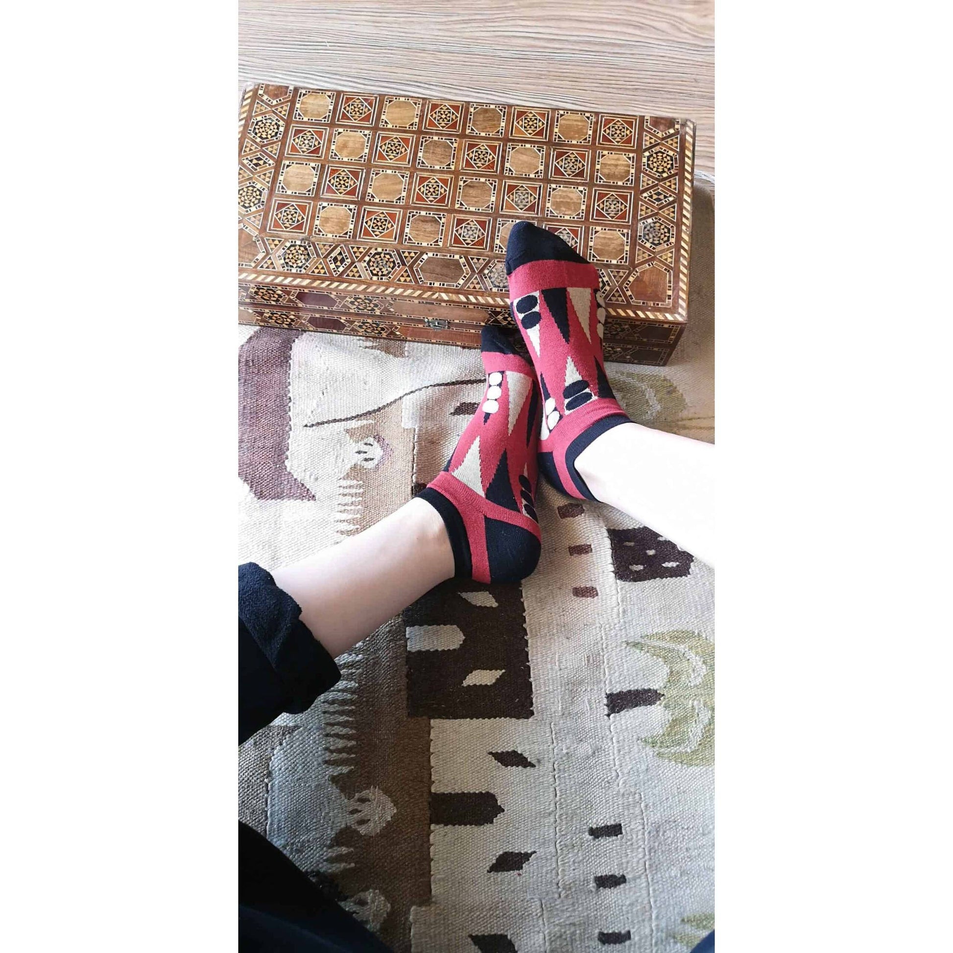 Backgammon Sock (Short) - Size 41-46 - Medaid International