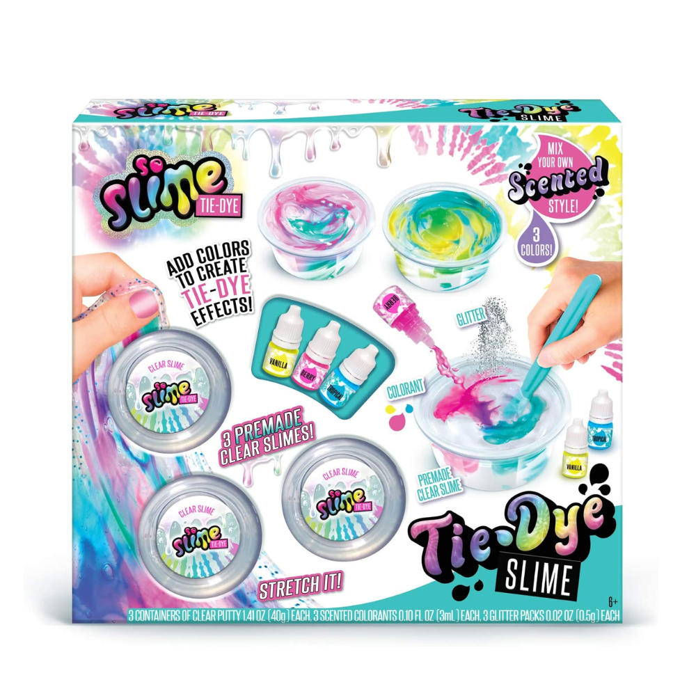 Slime Premade - Tie  Dye Kit By Canal Toys - Medaid International