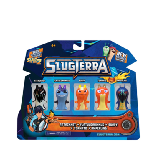 Slugterra PVC Fig. 5-PK By Jakks Pacific - Medaid International