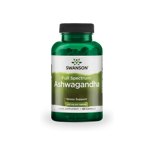 SWANSON FULL SPECTRUM ASHWAGANDHA 450mg - Medaid International