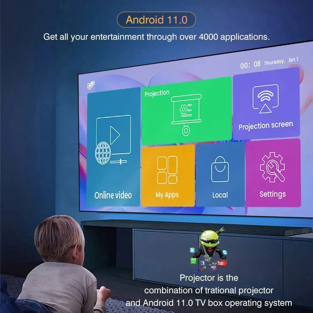 HY 300 4K Projector EA1139 - Medaid International