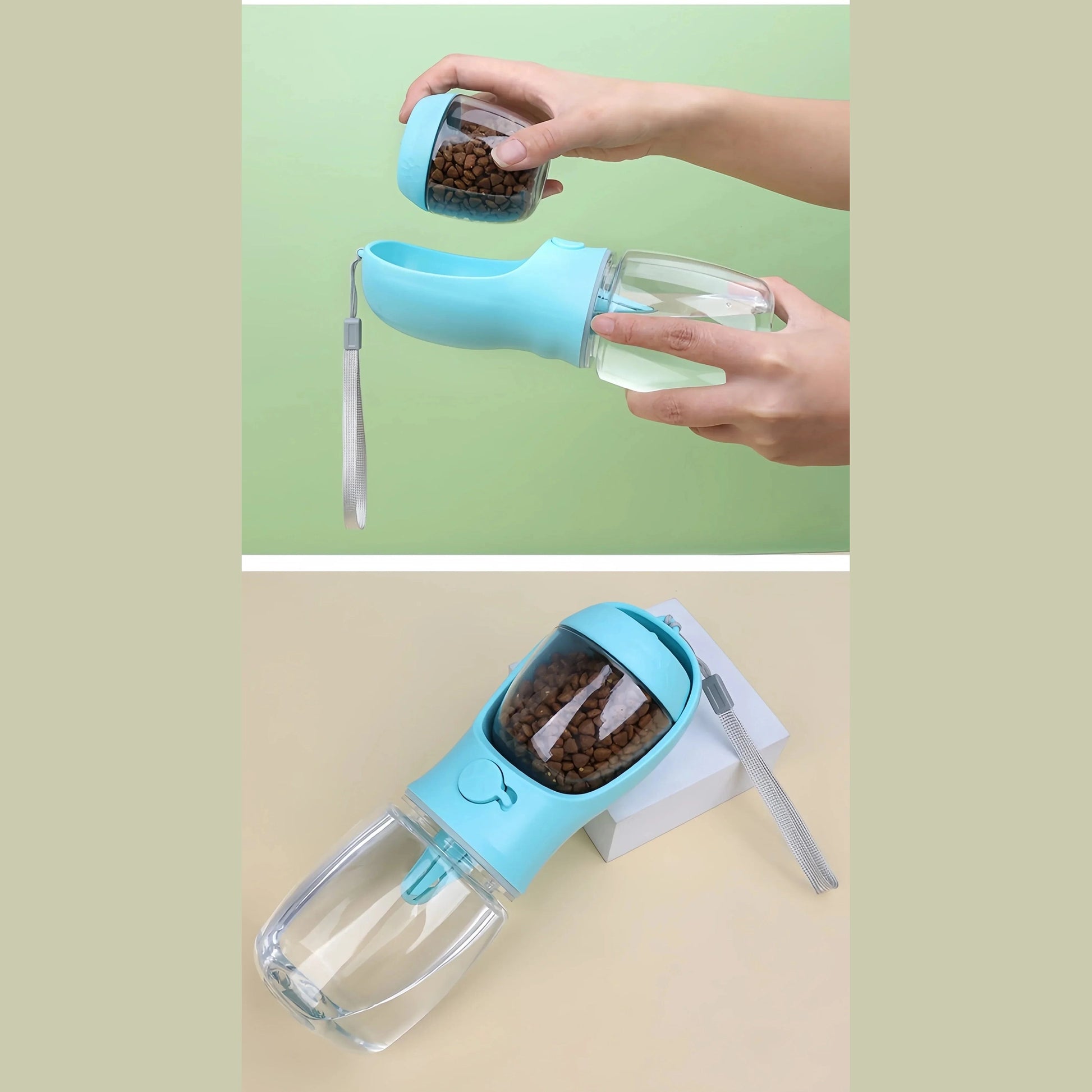 2 in 1 Portable Dog Water Bottle - Medaid International