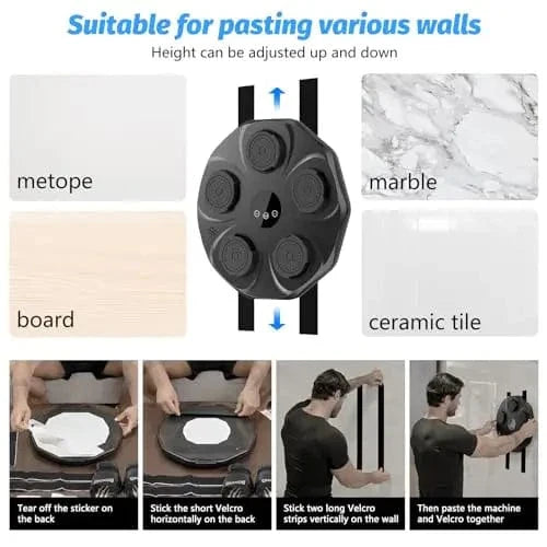 Music Boxing Machine with Boxing Gloves HP2301 - Medaid International