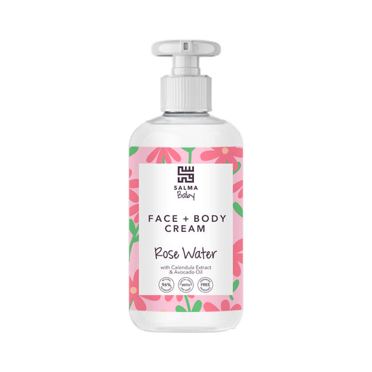 Baby Face & Body Cream Rose Water - Medaid International