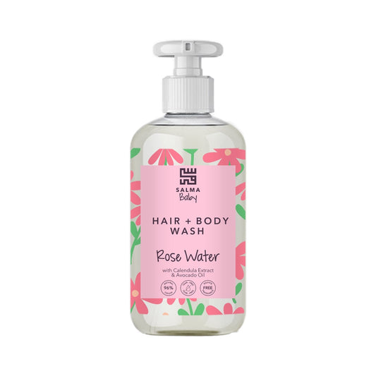 Baby Hair & Body Wash Rose Water - Medaid International