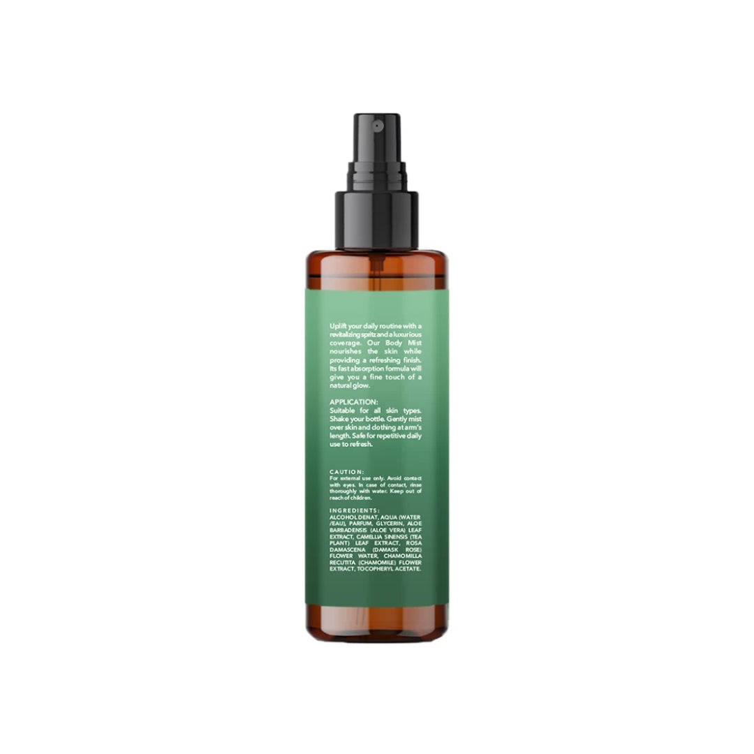Body Mist Green Tea & Lemongrass - Medaid International