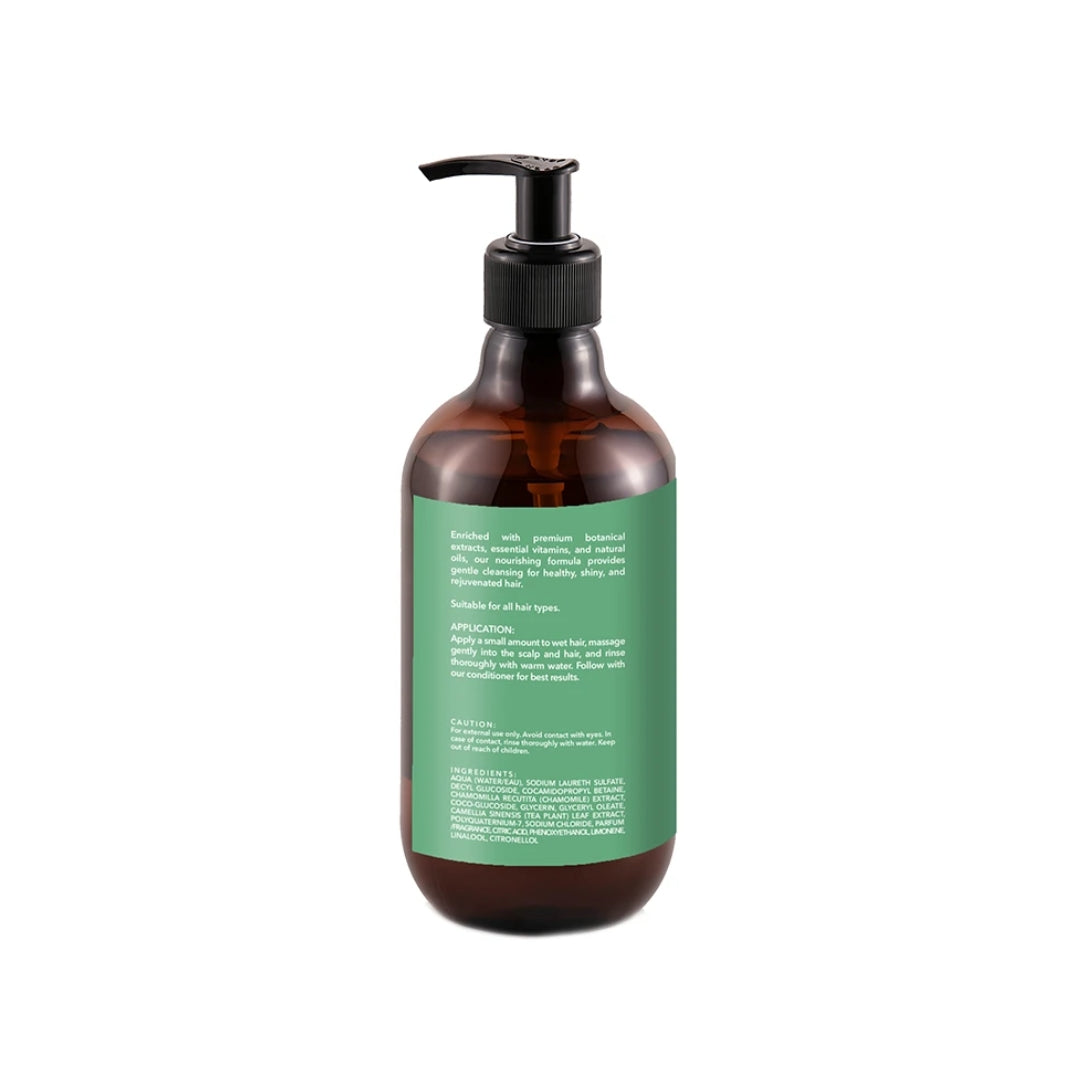 Hair Shampoo and Conditioner with Green Tea & Lemongrass for Nourishing Hair Care - Medaid International