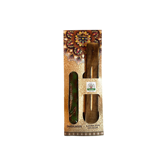 AROMA INCENSE STICKES WIHT HOLDER - SANDALWOOD - Medaid International