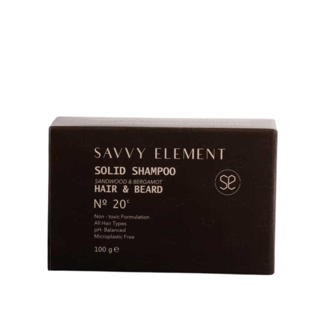 N˚20-C Solid Shampoo Bar For Hair & Beard - Medaid International