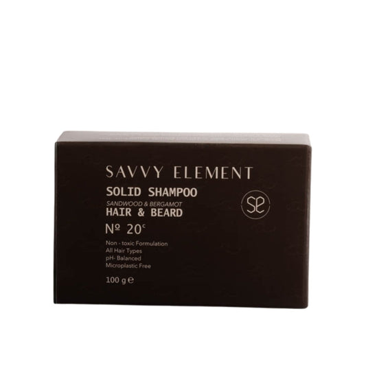 N˚20-C Solid Shampoo Bar For Hair & Beard - Medaid International