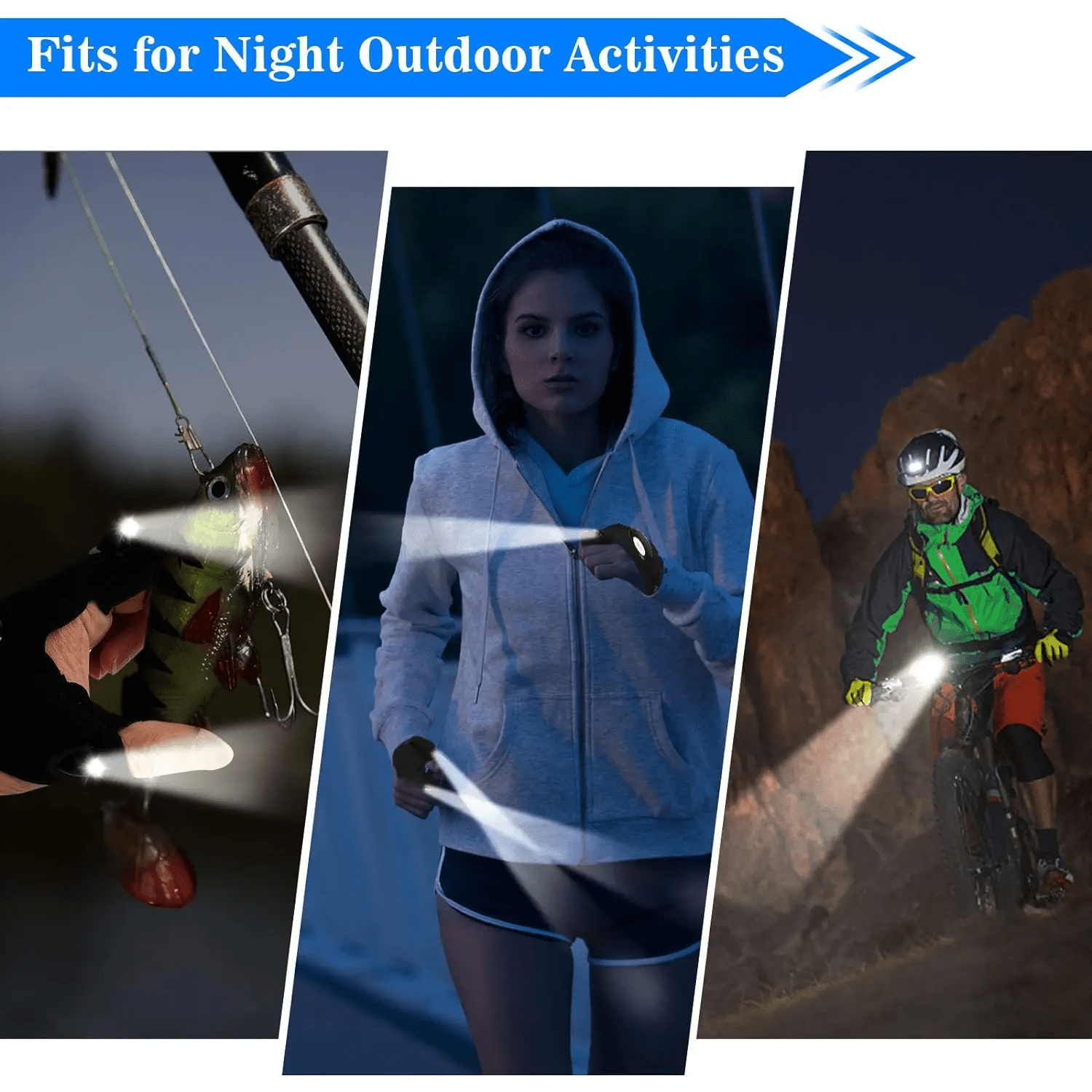 GloveLite Flashlight Glove Finger LED Light - Medaid International