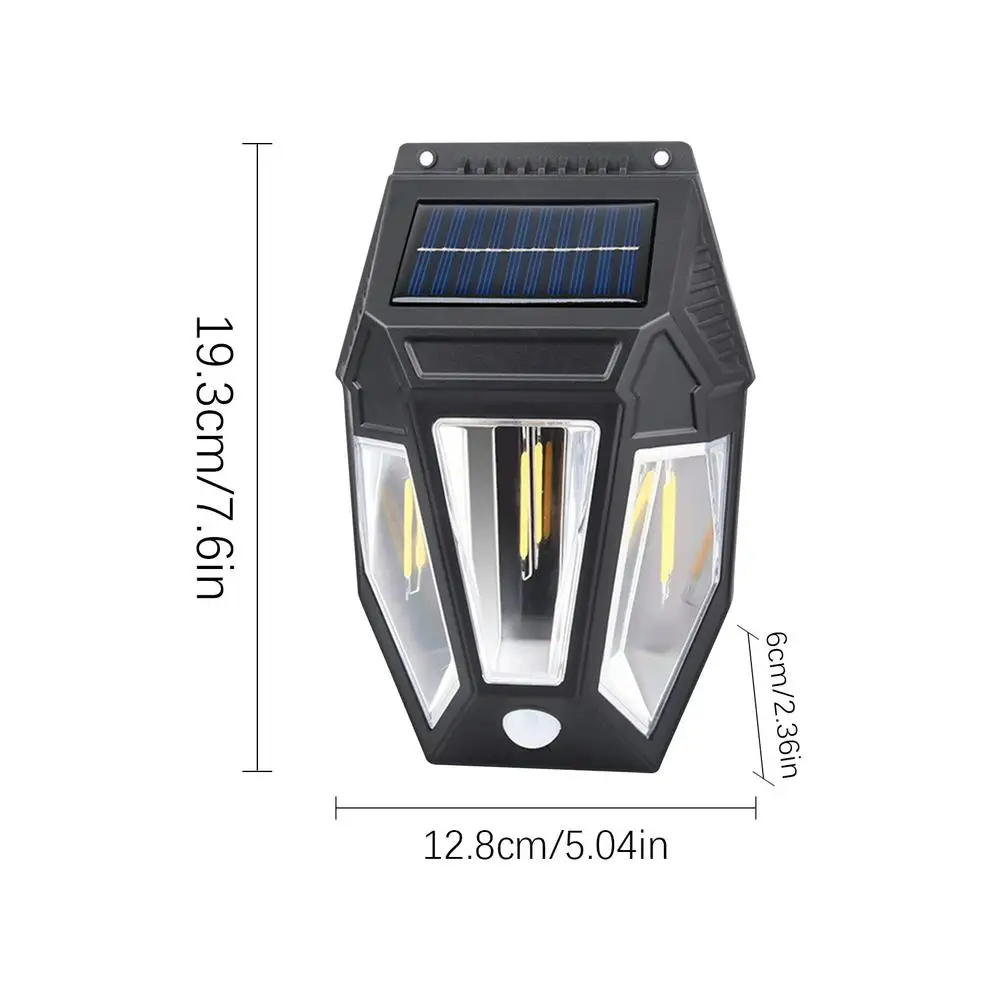 Smart LED Solar Lighting ,Wall Light with Tungsten Bulbs, Outdoor Lighting - Medaid International