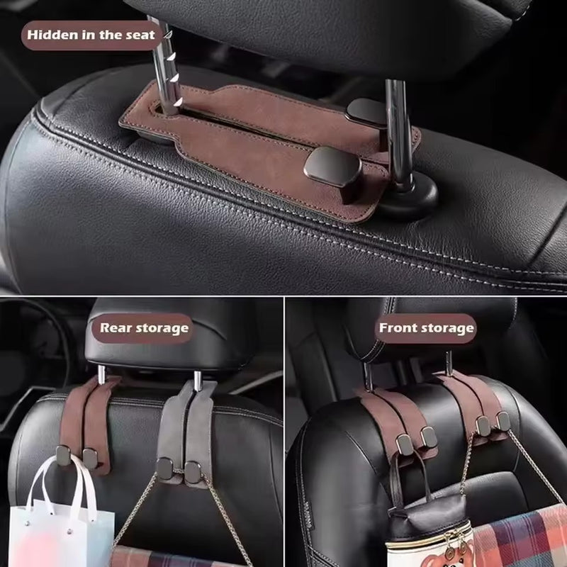 Leather Car Seat Hooks - Medaid International