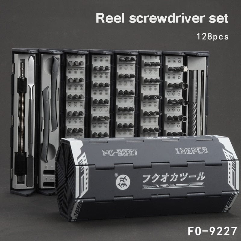 128 Pcs Screwdriver Set - Medaid International