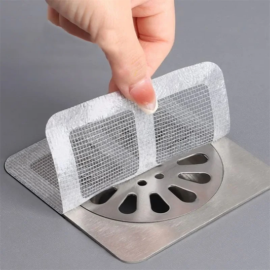 Set of 10 Anti-Clog Mesh Drain Filter ‚Äì Hair & Insect Resistant Bathroom Screen - Medaid International
