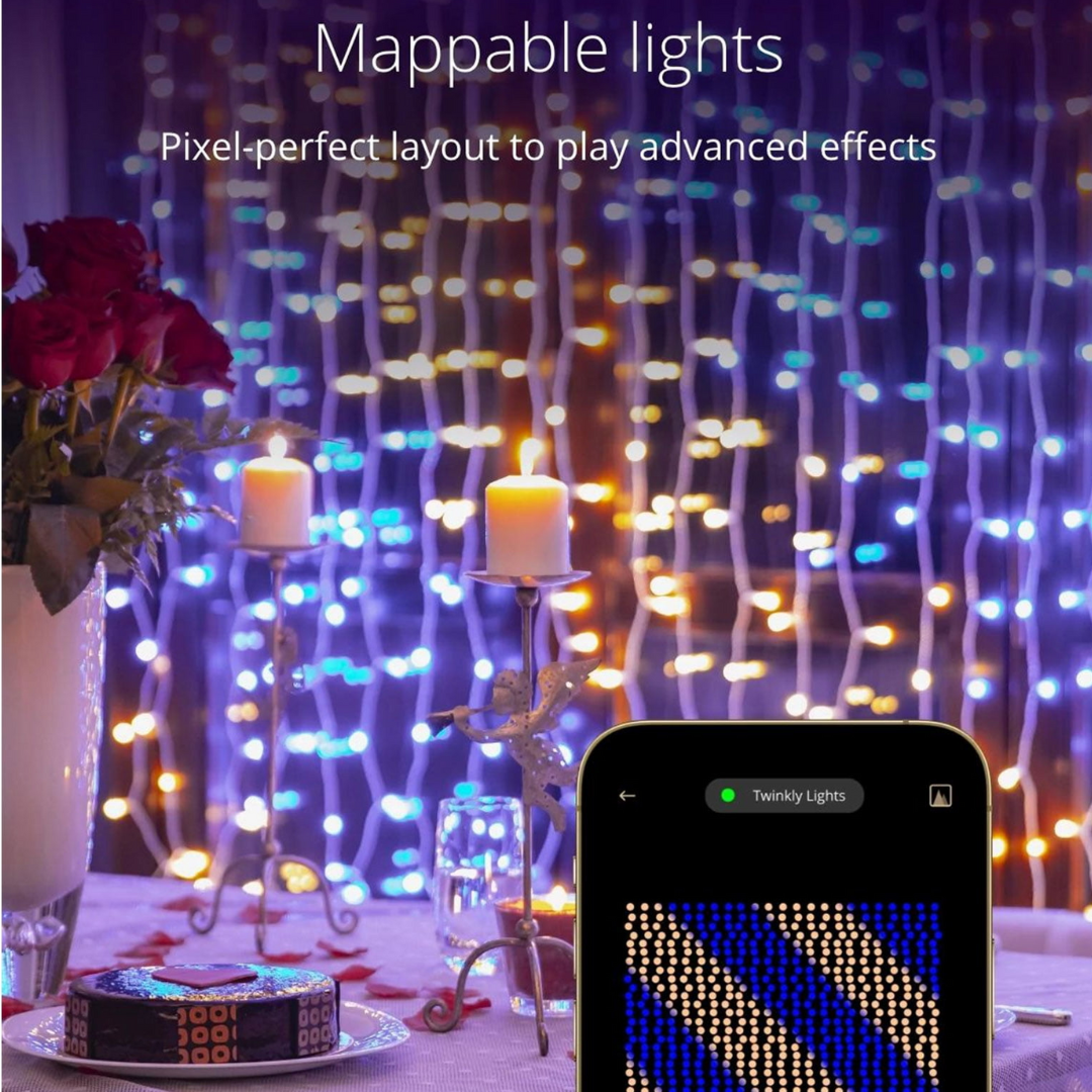 Twinkly Curtain Smart LED Lights - Medaid International