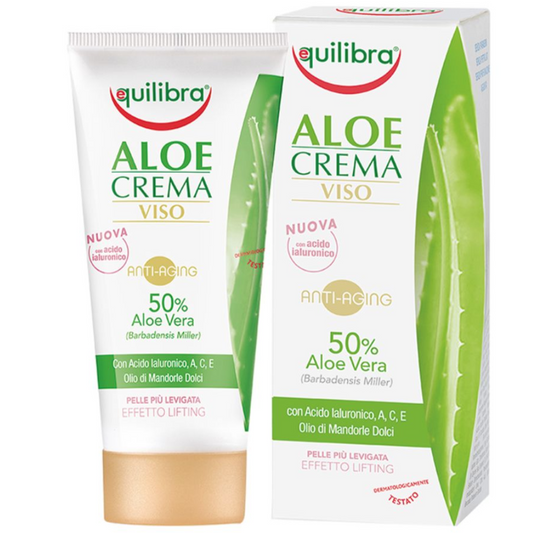 Equilibra Aloe Antiaging Face Cream 50ML - Medaid - Lebanon