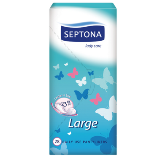 Septona Pantyliners Large 28 Pcs - Medaid