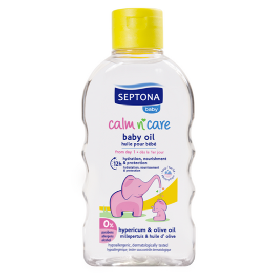 Septona Baby Oil With Hypericum And Olive Oil 200ML - Medaid International